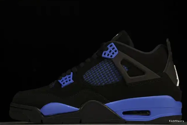 Kicktheory Jordan 4 Black Royal Retro CT8527-018 Game 0219