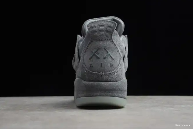 Kicktheory Cool 930155-003 x Air Jordan 4 Grey KAWS 0222