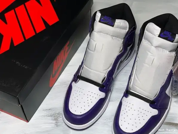 Kick Theory OG Air Court 1 Purple 555088-500 High Jordan 0207