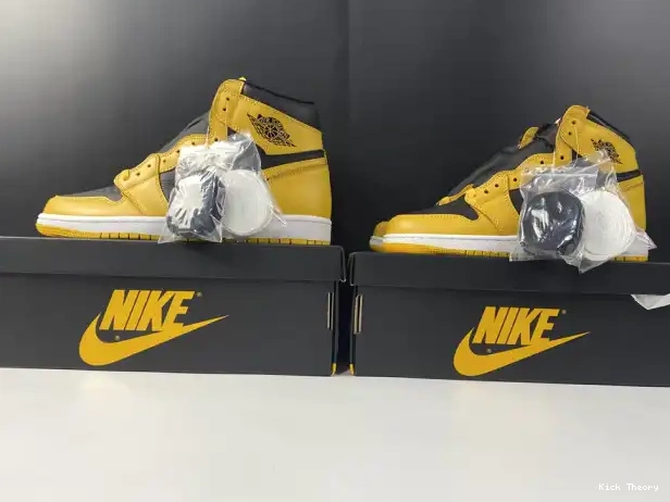 Kick Theory Air 555088-701 Jordan 1 Retro OG High Pollen 0211