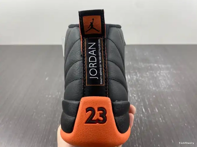 Kick Theory Orange Jordan 12 Air WMNS Brilliant FD9101-081 0210