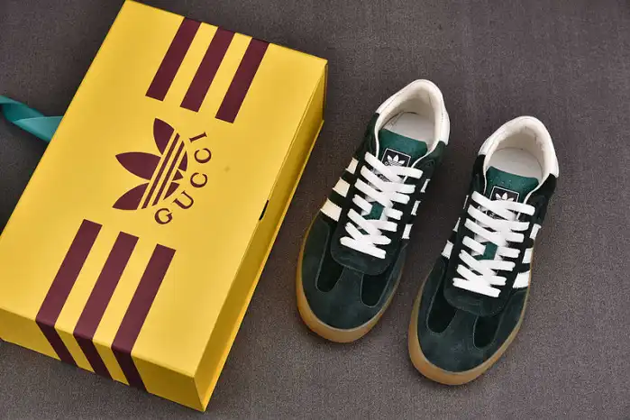 Kicktheory Adidas x Gucci Gazelle Sneaker Green 0202