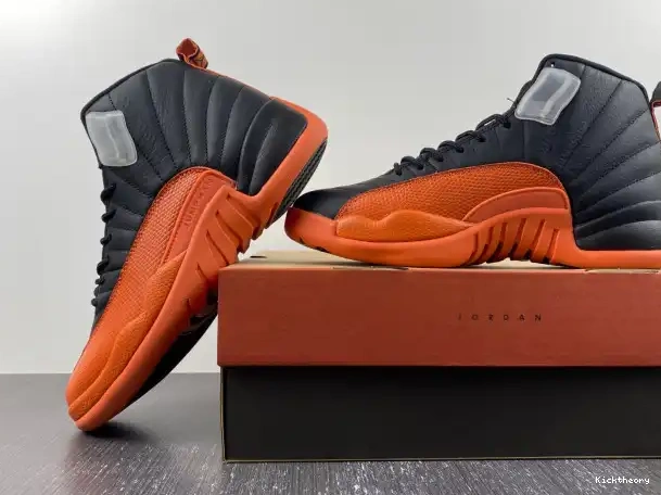 Kick Theory Orange Jordan 12 Air WMNS Brilliant FD9101-081 0210