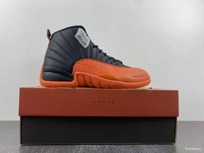 Kick Theory Orange Jordan 12 Air WMNS Brilliant FD9101-081 0210