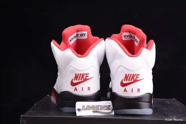 Kick Theory Retro Tongue Silver Fire Red (2020) Jordan Air DA1911-102 5 0221