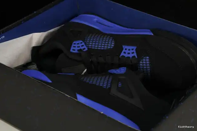 Kicktheory Jordan 4 Black Royal Retro CT8527-018 Game 0219