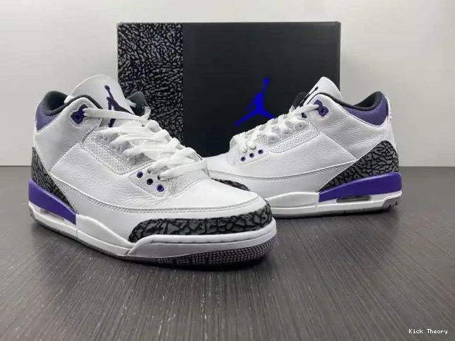 Kick Theory Retro Jordan 3 Air 'Dark Iris' CT8532-105 0214