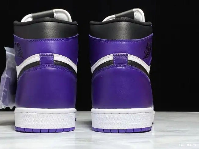 Kick Theory OG Air Court 1 Purple 555088-500 High Jordan 0207