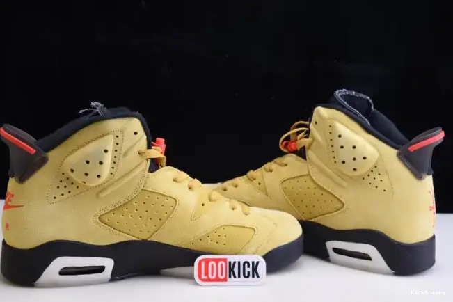 Kicktheory AIR YELLOW TRAVIS JORDAN SCOTT X 6 CN1084-300 0210