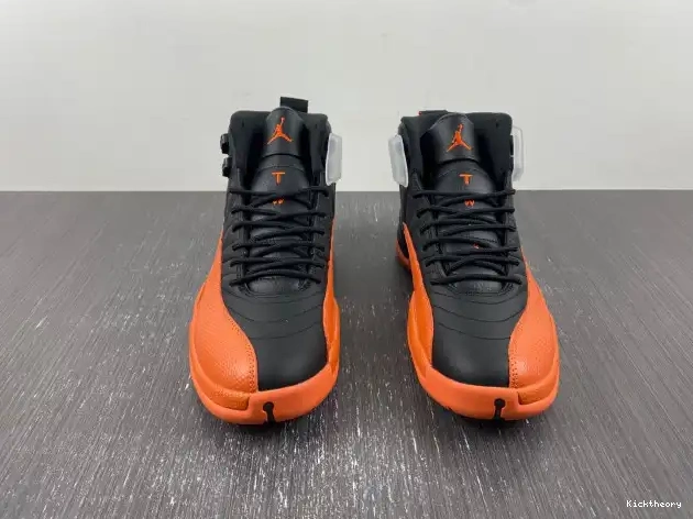 Kick Theory Orange Jordan 12 Air WMNS Brilliant FD9101-081 0210