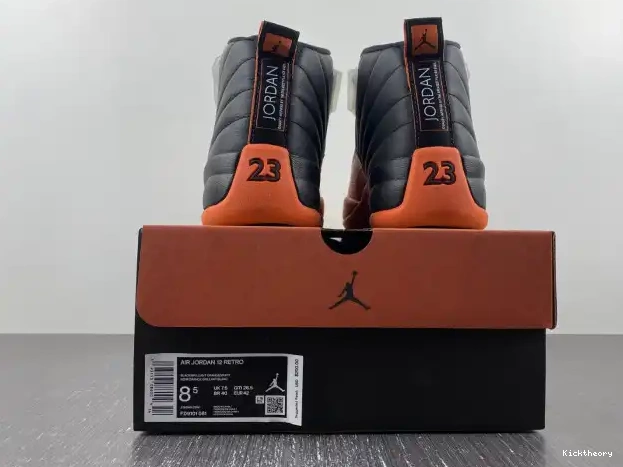 Kick Theory Orange Jordan 12 Air WMNS Brilliant FD9101-081 0210