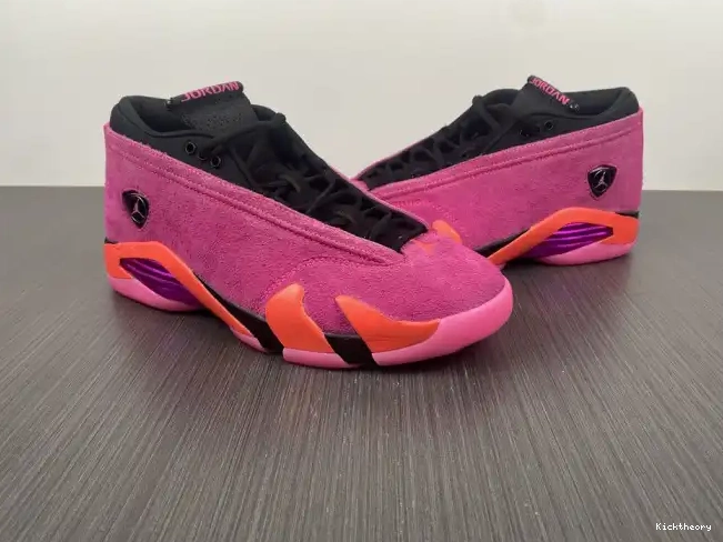 Kick Theory Low Pink Retro (W) Jordan 14 DH4121-600 Shocking 0218