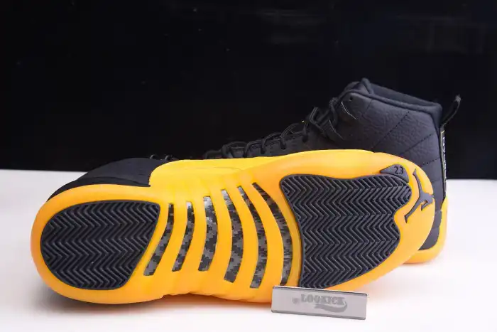 Kicktheory Air Jordan 12 Retro Black University Gold 130690-070 0203