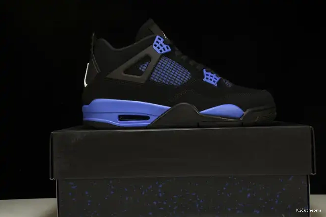 Kicktheory Jordan 4 Black Royal Retro CT8527-018 Game 0219