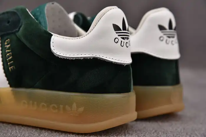 Kicktheory Adidas x Gucci Gazelle Sneaker Green 0202