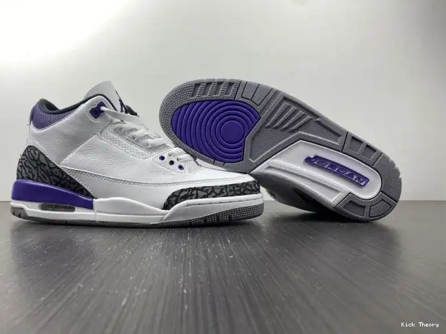 Kick Theory Retro Jordan 3 Air 'Dark Iris' CT8532-105 0214