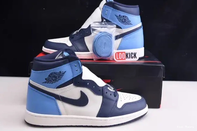 Kicktheory 555088-140 1 Jordan Air Retro High OG Obsidian 0228