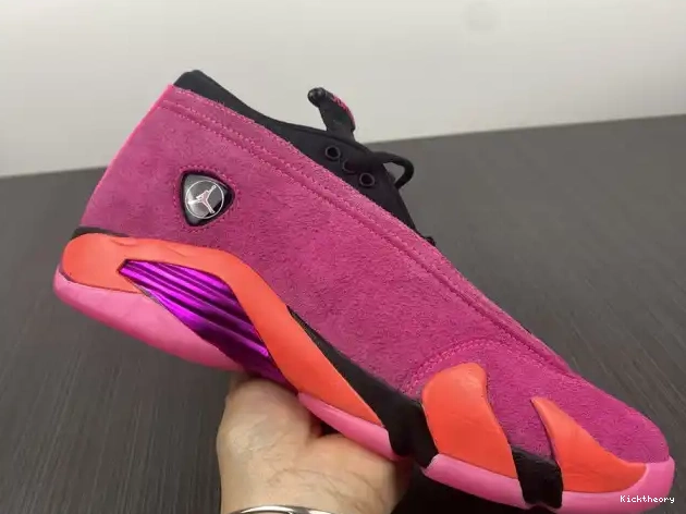 Kick Theory Low Pink Retro (W) Jordan 14 DH4121-600 Shocking 0218